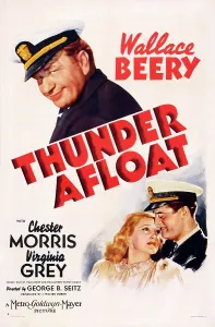 Wallace Prints: THUNDER AFLOAT, US poster, Wallace Beery (top)