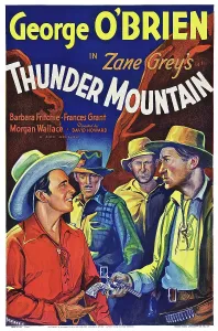 Images Dated 17th June 2009: THUNDER MOUNTAIN, US poster art