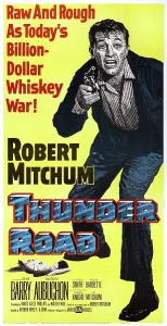 1958 Movies Prints: THUNDER ROAD, US poster art, Robert Mitchum, 1958