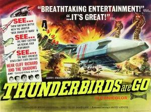 Spaceship Prints: THUNDERBIRDS ARE GO, poster art, 1966