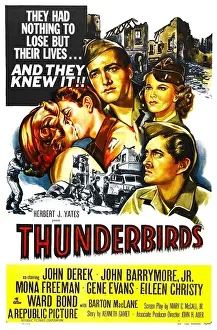 Freeman Prints: THUNDERBIRDS, l-r: Mona Freeman
