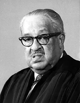 Civil Rights Prints: Thurgood Marshall (1908-1993) Associate Justice of the United States Supreme Court
