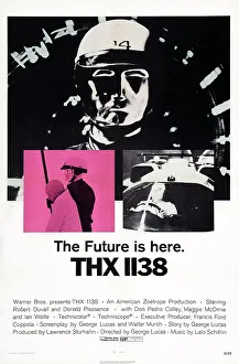 Helmet Prints: THX 1138, US poster art, 1971