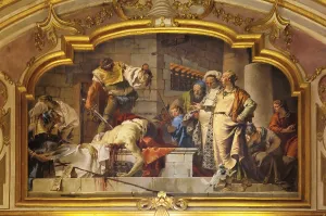 Baptist Prints: Tiepolo Giambattista, The Beheading of St John the Baptist