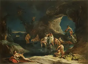 Rococo Prints: Tiepolo Giambattista, Diana and Acteon