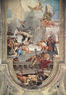 Rococo Prints: Tiepolo Giambattista, The Institution of the Rosary