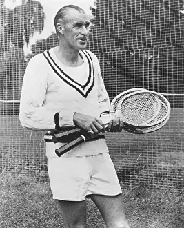 50 59 Years Old Prints: Bill Tilden, former Tennis Champion, ca