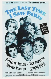 Images Dated 5th December 2013: THE LAST TIME I SAW PARIS, US poster