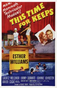 Playing Piano Prints: THIS TIME FOR KEEPS, US poster art