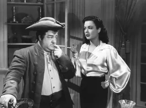 Images Dated 10th September 2013: THE TIME OF THEIR LIVES, from left, Lou Costello, Marjorie Reynolds, 1946