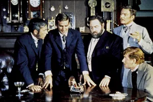 Sebastian Prints: THE TIME MACHINE, Whit Bissell, Rod Taylor, Sebastian Cabot, Tom Helmore, 1960
