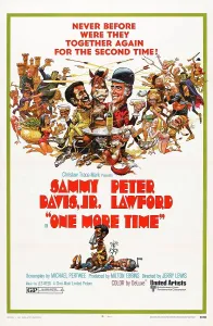 1970 Movies Prints: ONE MORE TIME, US poster, center and bottom from left: Sammy Davis Jr