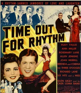 Rosemary Prints: TIME OUT FOR RHYTHM, top from left: Allen Jenkins