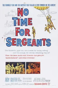 1958 Movies Prints: NO TIME FOR SERGEANTS, US poster, 1958