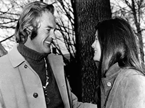 1960s Candids Prints: Timothy Leary (1920-1996), and wife Rosemary Leary