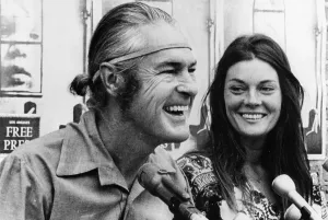 1960s Candids Prints: Timothy Leary, and wife Rosemary Leary