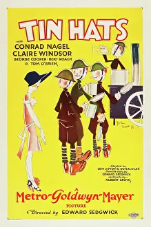 Helmet Prints: TIN HATS, US poster art, 1926