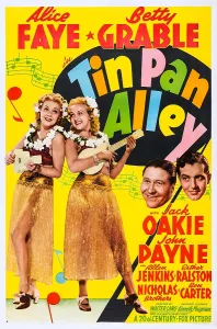 Images Dated 30th June 2008: TIN PAN ALLEY, from left: Alice Faye
