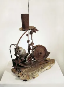 Suisse Prints: TINGUELY, Jean (1925-1991). Meta-mechanical Sculpture