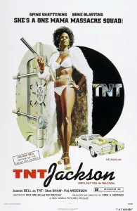 Afro Prints: TNT JACKSON, US poster, Jeanne Bell, poster art, 1974