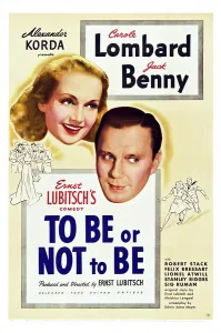 Benny Prints: TO BE OR NOT TO BE, US poster art, from left: Carole Lombard, Jack Benny, 1942