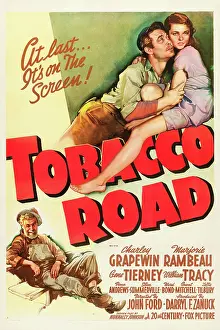Tierney Prints: TOBACCO ROAD, top l-r: Ward Bond