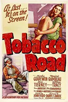 Tierney Prints: TOBACCO ROAD, bottom left: Charley Grapewin