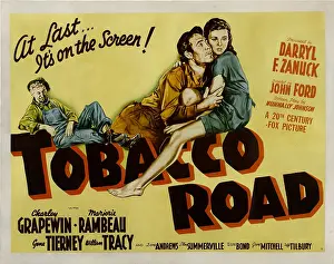Tierney Prints: TOBACCO ROAD, from left: Ward Bond