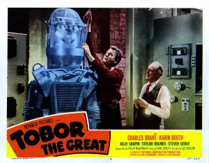 April Prints: TOBOR THE GREAT, Charles Drake, Taylor Holmes 1954
