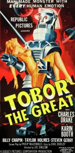 Images Dated 24th June 2013: TOBOR THE GREAT, poster art, 1954