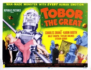 April Prints: TOBOR THE GREAT, poster art, 1954