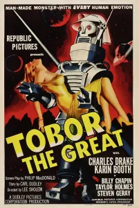 Science Fiction Prints: TOBOR THE GREAT, US poster art, 1954