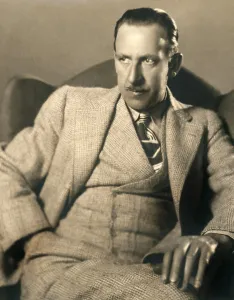 Moustache Prints: Tod Browning, portrait ca. 1920s