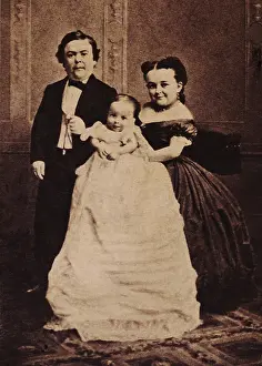 Baby Prints: Tom Thumb and his wife, Lavinia Warren