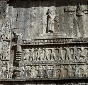Persians Prints: Tomb of Artaxerxes II. ca. 358 BC