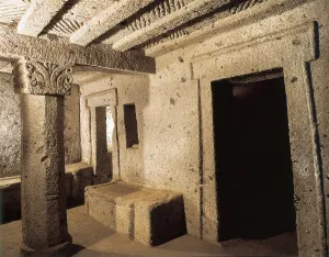 Fine Art Prints: Tomb of the Capitals. 4th c. BC