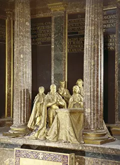 Charles V 1500 1558 Prints: Tomb of Charles V. 1598. SPAIN