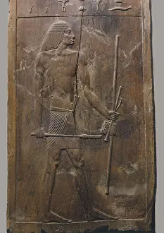 Saqqara Prints: Tomb of Hesyre. 2649 BC. Panel with the representation of the deceased