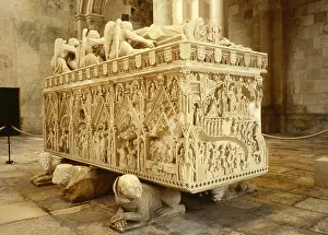 Poem Prints: Tomb of Ines de Castro. 14th c