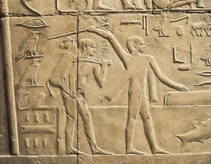 Saqqara Prints: Tomb of Kagemni. ca. 2323 BC. EGYPT
