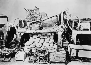 Excavation Prints: The tomb of King Tutankhamen contained artworks