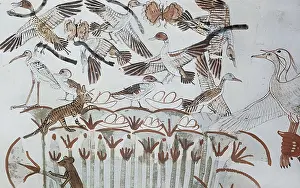 Deir El Bahri Prints: Tomb of Menna. EGYPT. Dayr al-Bahri