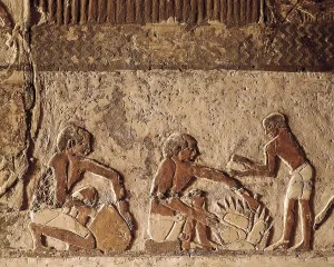 Saqqara Prints: Tomb of Nefer. 24th c. BC. EGYPT