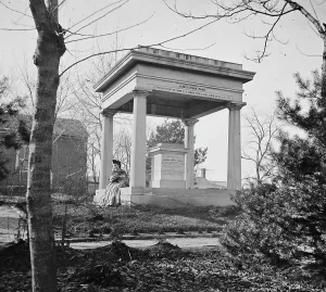 Tomb Prints: Tomb of President James K. Polk, Nashville, TN. 1864
