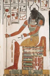 13th C Prints: Tomb of Queen Nefertari. EGYPT