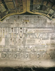 Egyptian Empire Prints: Tomb of Ramesses VI. EGYPT. Dayr al-Bahri
