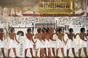 Orizontal Prints: Tomb of Ramose. EGYPT. Dayr al-Bahri