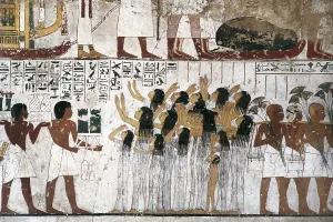 Qina Prints: Tomb of Ramose. EGYPT. Dayr al-Bahri
