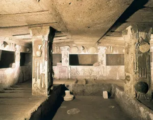 Cerveteri Prints: Tomb of the Reliefs. 4th-3rd c