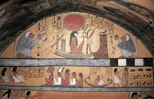 Orizontal Prints: Tomb of Sennedjem. 1306 -1290 BC